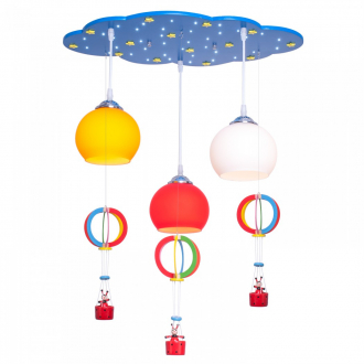 Gerhort.Детский потолочный светильник 41016 / 3RD + BU LED - Интернет-магазин бытовой техники, вентиляции, гигиенического оборудования Энерготехника, Екатеринбург