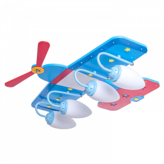 Gerhort.Детский потолочный светильник 41018 / 4RD + BU WT LED - Интернет-магазин бытовой техники, вентиляции, гигиенического оборудования Энерготехника, Екатеринбург