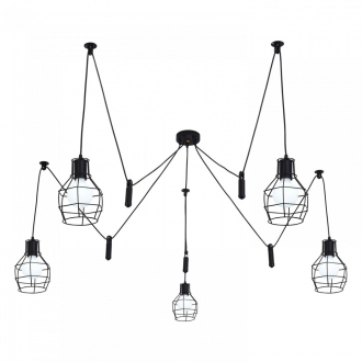 ЭкономСвет Потолочный светильник 41054/5BK - Интернет-магазин бытовой техники, вентиляции, гигиенического оборудования Энерготехника, Екатеринбург