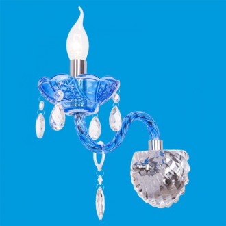 ЭкономСвет.Бра настенная  классика с хрусталем 424 / 1wBL TR - Интернет-магазин бытовой техники, вентиляции, гигиенического оборудования Энерготехника, Екатеринбург