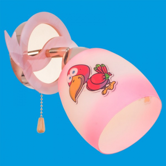 ЭкономСвет.Детский бра 4268 / 1wFGD WT + PK - Интернет-магазин бытовой техники, вентиляции, гигиенического оборудования Энерготехника, Екатеринбург