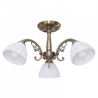 Потолочный светильник ЭкономСвет 443/3AB WT - Интернет-магазин бытовой техники, вентиляции, гигиенического оборудования Энерготехника, Екатеринбург