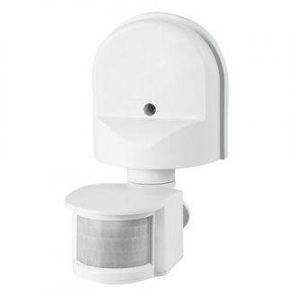 ЭРА Датчик движения прожекторный настенный регулируемый до 12м 1200Вт 220В 180° IP44 белый MD 04 - Интернет-магазин бытовой техники, вентиляции, гигиенического оборудования Энерготехника, Екатеринбург