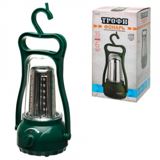 ТРОФИ Фонарь светодиодный TK35, 35 x LED, кемпинговый аккумуляторный, заряд от 220 V - Интернет-магазин бытовой техники, вентиляции, гигиенического оборудования Энерготехника, Екатеринбург
