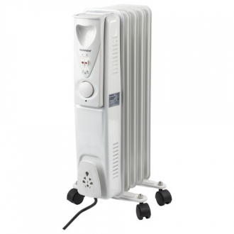 SONNEN Обогреватель масляный DFS-05 1000Вт 5 секций белый - Интернет-магазин бытовой техники, вентиляции, гигиенического оборудования Энерготехника, Екатеринбург