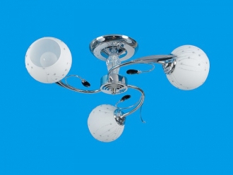 ЭкономСвет.Светильник эконом 4563 / 3CR WT - Интернет-магазин бытовой техники, вентиляции, гигиенического оборудования Энерготехника, Екатеринбург