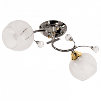 ЭкономСвет.Люстра модерн 4603 / 2GM + GD WT - Интернет-магазин бытовой техники, вентиляции, гигиенического оборудования Энерготехника, Екатеринбург