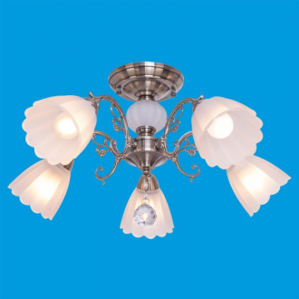 ЭкономСвет.Люстра 4671 / 5AB WT - Интернет-магазин бытовой техники, вентиляции, гигиенического оборудования Энерготехника, Екатеринбург