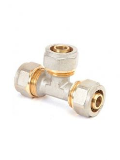 Тройник 16?20?16  ц/ц/ц   (1/50/10) - Интернет-магазин бытовой техники, вентиляции, гигиенического оборудования Энерготехника, Екатеринбург