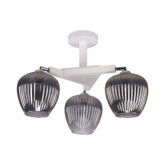 Потолочный светильник  ЭкономСвет 10117/3WT+CR SM - Интернет-магазин бытовой техники, вентиляции, гигиенического оборудования Энерготехника, Екатеринбург