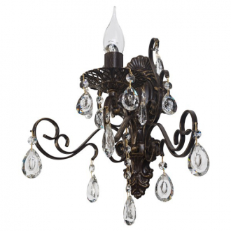 Бра классическое с хрусталем ЭкономСвет 5002/1wCO WG - Интернет-магазин бытовой техники, вентиляции, гигиенического оборудования Энерготехника, Екатеринбург