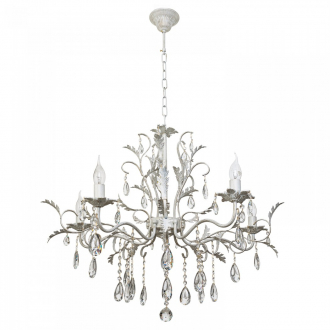 Люстра классическая с хрусталем ЭкономСвет 5005/5WG - Интернет-магазин бытовой техники, вентиляции, гигиенического оборудования Энерготехника, Екатеринбург