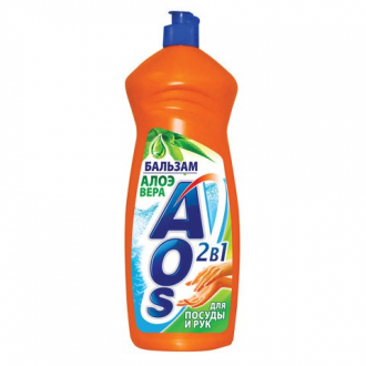 AOS Средство для мытья посуды 1л "Бальзам Алоэ Вера" - Интернет-магазин бытовой техники, вентиляции, гигиенического оборудования Энерготехника, Екатеринбург