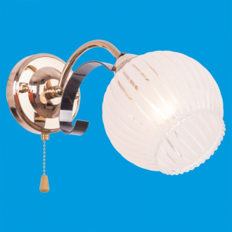 ЭкономСвет.Бра модерн 50349 / 1wFGD + AN WT - Интернет-магазин бытовой техники, вентиляции, гигиенического оборудования Энерготехника, Екатеринбург