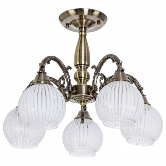 ЭкономСвет.Люстра 50371/5AB WT - Интернет-магазин бытовой техники, вентиляции, гигиенического оборудования Энерготехника, Екатеринбург