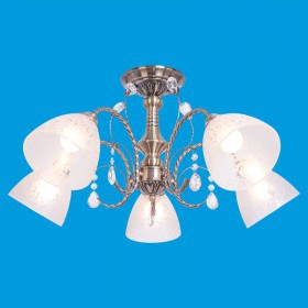 ЭкономСвет.Светильник эконом 50391 / 5AB WT - Интернет-магазин бытовой техники, вентиляции, гигиенического оборудования Энерготехника, Екатеринбург