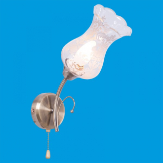 ЭкономСвет.Бра классика 50460 / 1wAB WT - Интернет-магазин бытовой техники, вентиляции, гигиенического оборудования Энерготехника, Екатеринбург