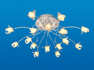 Люстра галогенная  ЭкономСвет 5054/16CR RC G4 - Интернет-магазин бытовой техники, вентиляции, гигиенического оборудования Энерготехника, Екатеринбург