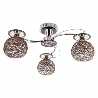 ЭкономСвет.Люстра 50577 / 3CR BR - Интернет-магазин бытовой техники, вентиляции, гигиенического оборудования Энерготехника, Екатеринбург