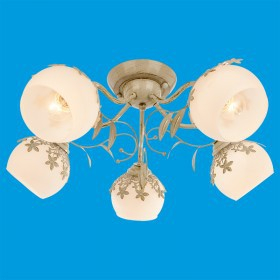 ЭкономСвет.Люстра 50582 / 5WT WT - Интернет-магазин бытовой техники, вентиляции, гигиенического оборудования Энерготехника, Екатеринбург