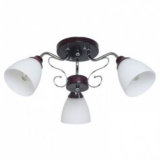 Потолочный светильник ЭкономСвет 50640/3CR+BR WT - Интернет-магазин бытовой техники, вентиляции, гигиенического оборудования Энерготехника, Екатеринбург