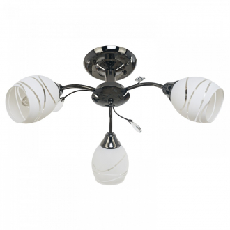 Потолочный светильник ЭкономСвет 50643/3ZZH WT - Интернет-магазин бытовой техники, вентиляции, гигиенического оборудования Энерготехника, Екатеринбург