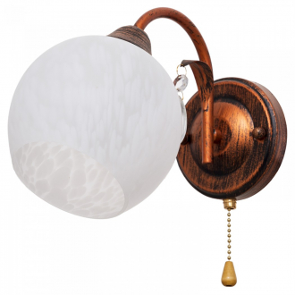 ЭкономСвет.Бра классика 	50690/1wBR WT - Интернет-магазин бытовой техники, вентиляции, гигиенического оборудования Энерготехника, Екатеринбург