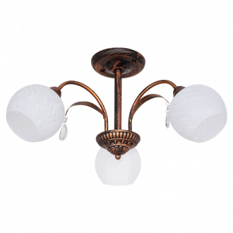 Люстра классическая  ЭкономСвет 50690/3BR WT - Интернет-магазин бытовой техники, вентиляции, гигиенического оборудования Энерготехника, Екатеринбург
