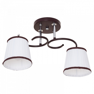 Люстра классическая  ЭкономСвет 50713/2BR+CR WT - Интернет-магазин бытовой техники, вентиляции, гигиенического оборудования Энерготехника, Екатеринбург