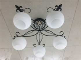 ЭкономСвет Светильник50747 / 5CR + BK WT - Интернет-магазин бытовой техники, вентиляции, гигиенического оборудования Энерготехника, Екатеринбург