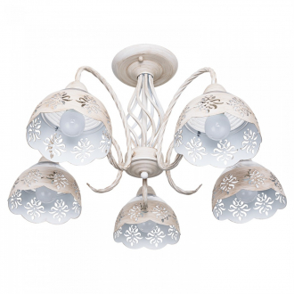 Люстра классическая  ЭкономСвет 50790/5WT WT - Интернет-магазин бытовой техники, вентиляции, гигиенического оборудования Энерготехника, Екатеринбург