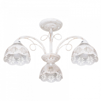 Люстра классическая  ЭкономСвет  50801/3WG WG+CL - Интернет-магазин бытовой техники, вентиляции, гигиенического оборудования Энерготехника, Екатеринбург