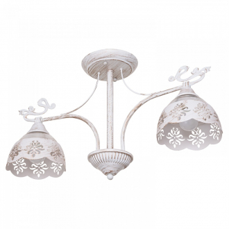 Люстра классическая  ЭкономСвет  50811/2WG WG+CL - Интернет-магазин бытовой техники, вентиляции, гигиенического оборудования Энерготехника, Екатеринбург