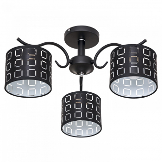 Люстра классическая  ЭкономСвет  51239/3BK BK - Интернет-магазин бытовой техники, вентиляции, гигиенического оборудования Энерготехника, Екатеринбург