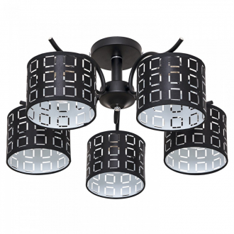 Люстра классическая  ЭкономСвет  51239/5BK BK - Интернет-магазин бытовой техники, вентиляции, гигиенического оборудования Энерготехника, Екатеринбург