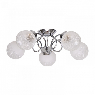 Люстра классическая  ЭкономСвет 51332/5CR CL - Интернет-магазин бытовой техники, вентиляции, гигиенического оборудования Энерготехника, Екатеринбург