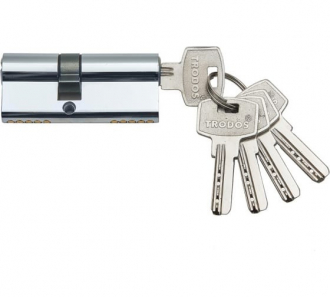 Цилиндер ЦМП 70(30/40) сплав ЦАМ 5 ключей, хром 208107 - Интернет-магазин бытовой техники, вентиляции, гигиенического оборудования Энерготехника, Екатеринбург