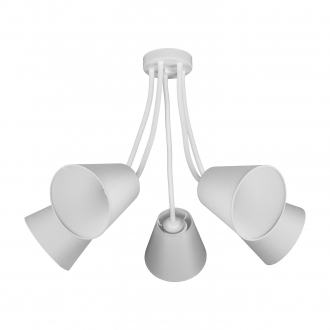 Потолочный светильник  ЭкономСвет 10119/5WT WT - Интернет-магазин бытовой техники, вентиляции, гигиенического оборудования Энерготехника, Екатеринбург