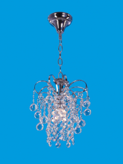 ЭкономСвет.Люстра потолочная хрусталь 52100 / 1CR WT - Интернет-магазин бытовой техники, вентиляции, гигиенического оборудования Энерготехника, Екатеринбург