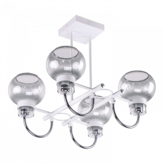 Потолочный светильник  ЭкономСвет 10904/4WT+CR SM - Интернет-магазин бытовой техники, вентиляции, гигиенического оборудования Энерготехника, Екатеринбург