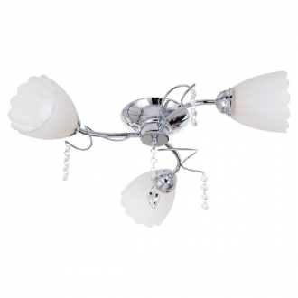 Потолочный светильник ЭкономСвет 53502/3CR WT - Интернет-магазин бытовой техники, вентиляции, гигиенического оборудования Энерготехника, Екатеринбург