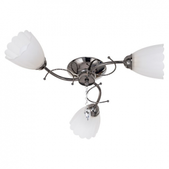 Потолочный светильник ЭкономСвет 53512/3AN WT - Интернет-магазин бытовой техники, вентиляции, гигиенического оборудования Энерготехника, Екатеринбург