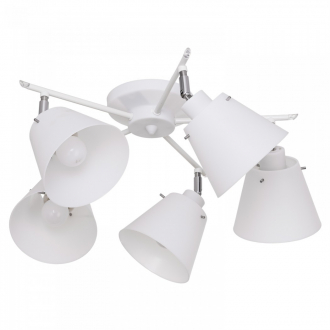 Потолочный светильник  ЭкономСвет 53647/5WT WT - Интернет-магазин бытовой техники, вентиляции, гигиенического оборудования Энерготехника, Екатеринбург