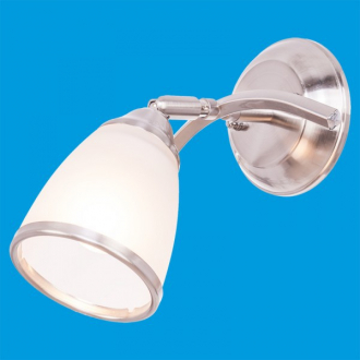 ЭкономСвет.Спот настенный 53720 / 1SL WT - Интернет-магазин бытовой техники, вентиляции, гигиенического оборудования Энерготехника, Екатеринбург