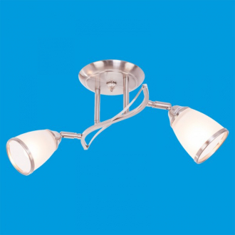 ЭкономСвет.Спот потолочный 53720 / 2SL WT - Интернет-магазин бытовой техники, вентиляции, гигиенического оборудования Энерготехника, Екатеринбург