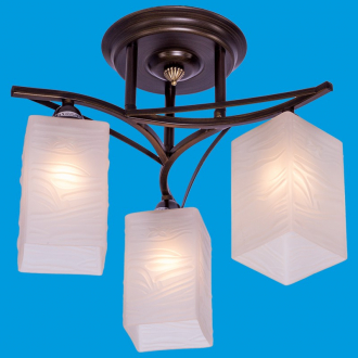 ЭкономСвет.Люстра модерн 53723 / 3WENGE WT - Интернет-магазин бытовой техники, вентиляции, гигиенического оборудования Энерготехника, Екатеринбург