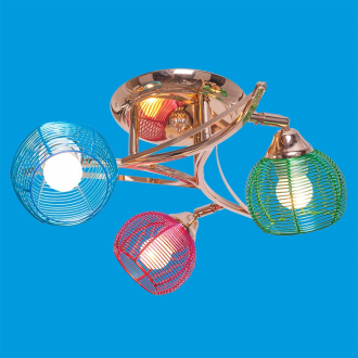 ЭкономСвет.Люстра модерн 537LX / 3FG MIX (BLGNGD) - Интернет-магазин бытовой техники, вентиляции, гигиенического оборудования Энерготехника, Екатеринбург