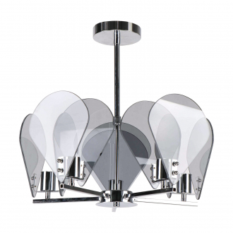 Потолочный светильник  ЭкономСвет 10237/5CR SM - Интернет-магазин бытовой техники, вентиляции, гигиенического оборудования Энерготехника, Екатеринбург