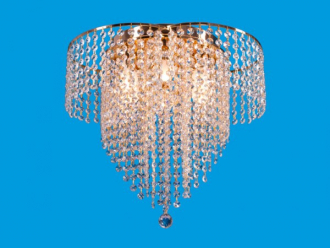 ЭкономСвет.Люстра потолочная хрусталь 55104 / 6FGD WT - Интернет-магазин бытовой техники, вентиляции, гигиенического оборудования Энерготехника, Екатеринбург