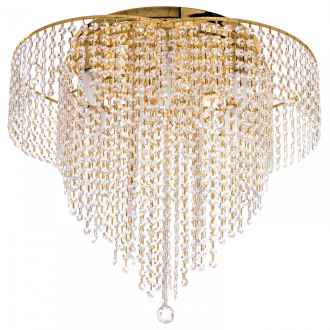 ЭкономСвет.Люстра потолочная хрусталь 55104 / 9FGD WT - Интернет-магазин бытовой техники, вентиляции, гигиенического оборудования Энерготехника, Екатеринбург